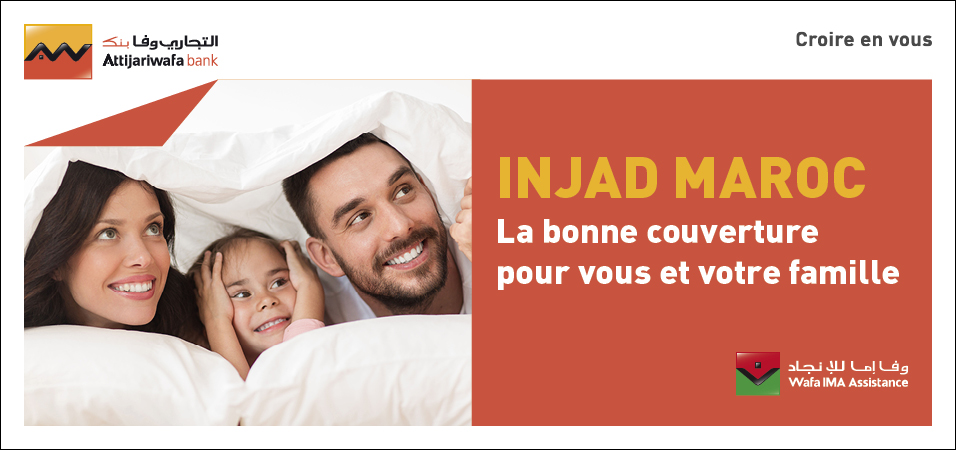 Injad Maroc, le produit d’assistance médicale qui vous protège ainsi que votre famille