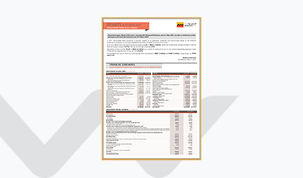 Resultats financiers au 30 septembre 2023