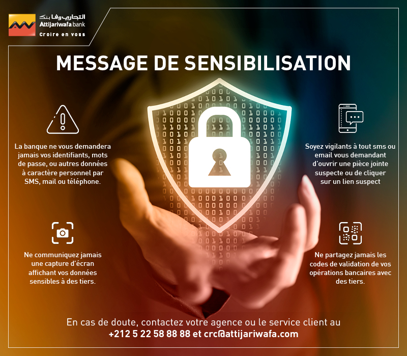 Message de sécurité