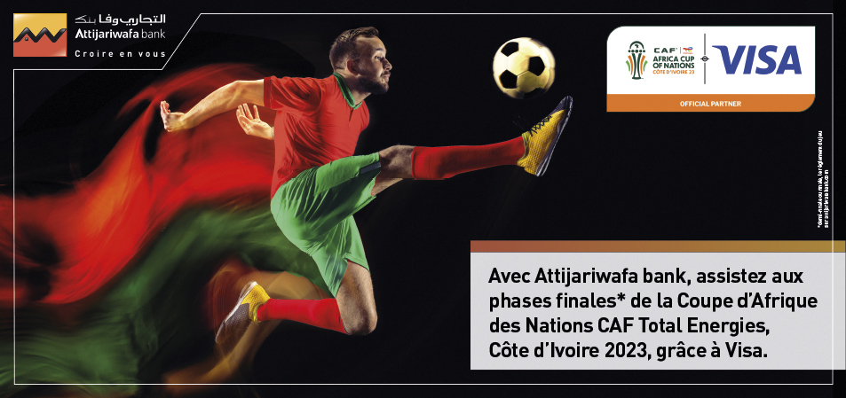 Avec Attijariwafa bank et Visa, vivez à fond la passion du football africain !