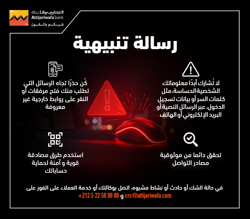 MESSAGE DE SENSIBILISATION